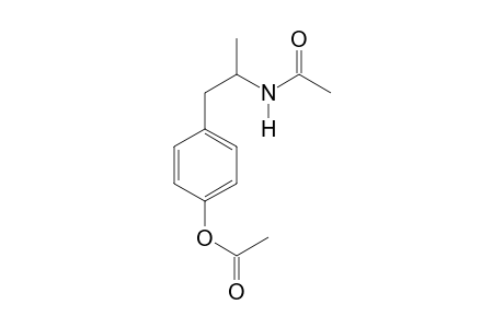 4-[2-(Acetylamino)propyl]phenyl acetate