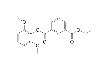 Isophthalic acid, 2,6-dimethoxyphenyl ethyl ester