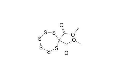 Dimethyl hexathiepane-7,7-dicarboxylate