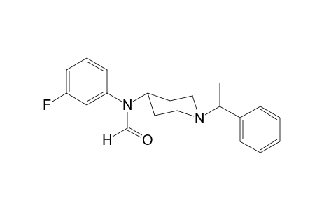 N-3-fluorophenyl-N-[1-(1-phenylethyl)piperidin-4-yl]formamide