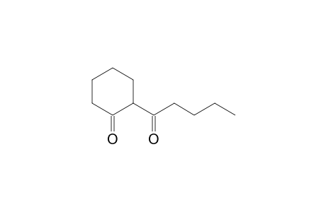 2-(1-Oxopentyl)-1-cyclohexanone