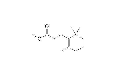 3-(2,6,6-Trimethyl-cyclohex-1-enyl)-propionic acid, methyl ester