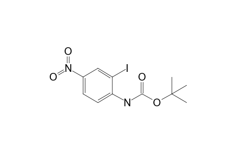 N-(2-iodo-4-nitro-phenyl)carbamic acid tert-butyl ester