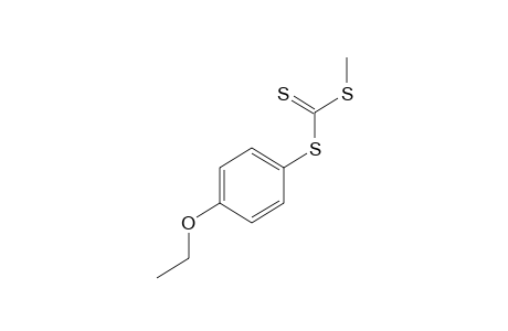 trithiocarbonic acid, p-ethoxyphenyl methyl  ester