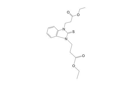 2-thioxo-1,3-benzimidazolinedipropionic acid, diethyl ester