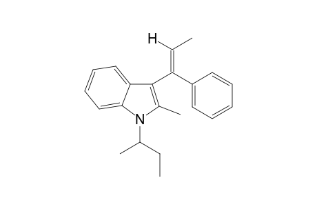 1-(2-Butyl)-2-methyl-3-(1-phenyl-1-propen-1-yl)-1H-indole II