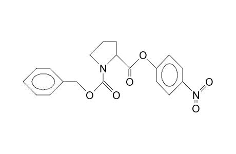 L-1,2-PYRROLIDINEDICARBOXYLIC ACID, 1-BENZYL 2-(p-NITROPHENYL) ESTER