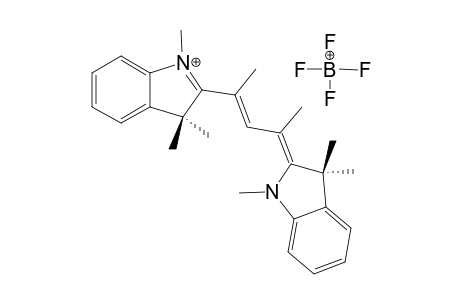 ALPHA,ALPHA'-DIMETHYL-1,3-BIS-(1,3,3-TRIMETHYL-2-INDOLINYL)-TRIMETHINIUM-TETRAFLUOROBORATE