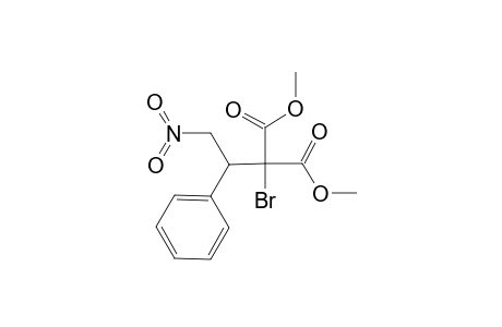 Dimethyl 2-bromo-2-(2-nitro-1-phenylethyl)malonate