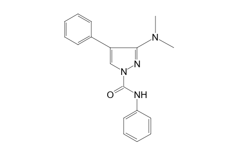 3-(DIMETHYLAMINO)-4-PHENYLPYRAZOLE-1-CARBOXANILIDE