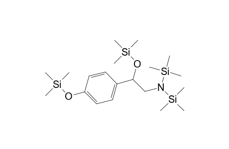 Silanamine, 1,1,1-trimethyl-N-(trimethylsilyl)-N-[2-[(trimethylsilyl)oxy]-2-[4-[(trimethylsilyl)oxy]phenyl]ethyl]-