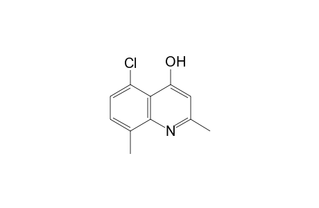5-chloro-2,8-dimethyl-4-quinolinol