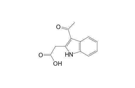 1H-Indole-2-acetic acid, 3-acetyl-