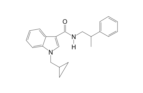 1-Cyclopropylmethyl-N-(2-phenylpropyl)-1H-indole-3-carboxamide