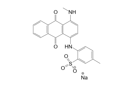 1-Methylamino-4-(4-methyl-2-sulfoanilino)-anthrachinon