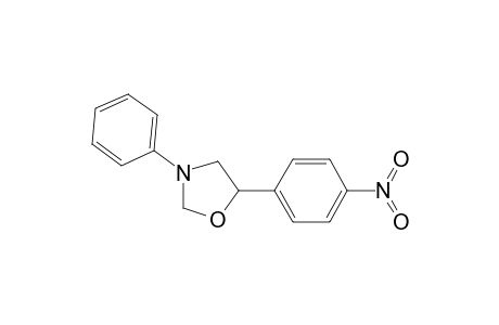 Oxazolidine, 5-(4-nitrophenyl)-3-phenyl-