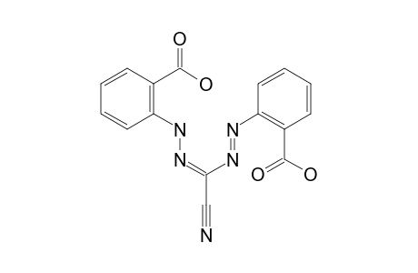 N(3),N(4)-bis[2'-(Hydroxycarbonyl)phenyl]-cyanoformazan