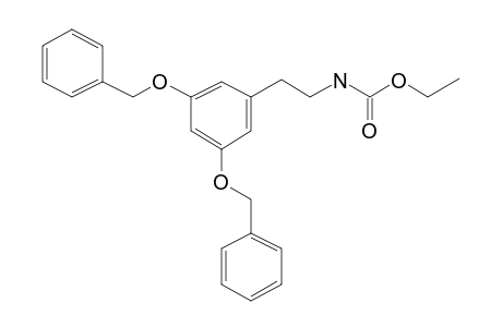 Benzeneethanamine, 3,5-benzyloxy-N-ethoxycarbonyl-