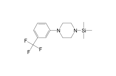 m-(Trifluoromethyl)phenylpiperazine TMS