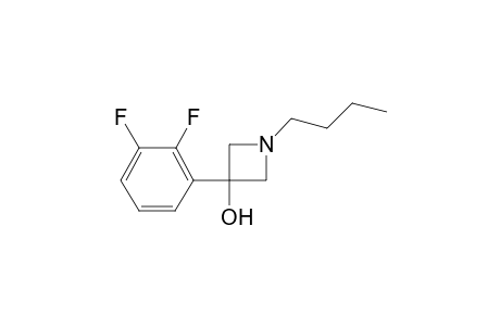 1-butyl-3-(2,3-difluorophenyl)azetidin-3-ol