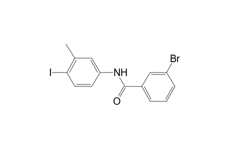 3-Bromo-N-(4-iodo-3-methyl-phenyl)-benzamide