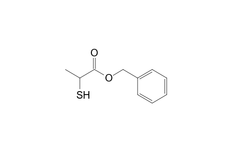 (phenylmethyl) 2-sulfanylpropanoate