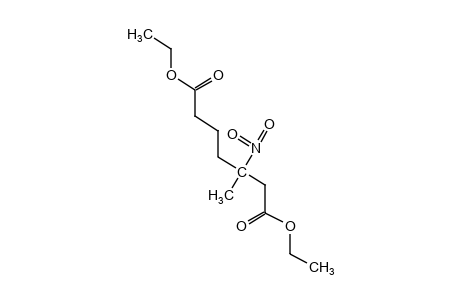 3-methyl-3-nitroheptanedionic acid, diethyl ester