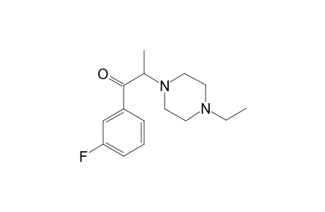 1-(3-Fluorophenyl)-2-(4-ethylpiperazin-1-yl)propan-1-one