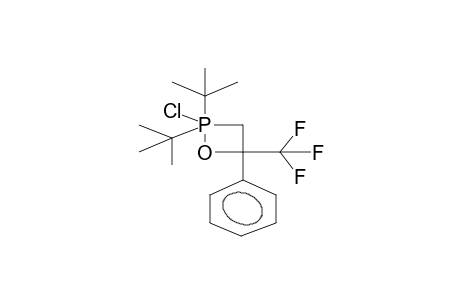 2,2-DI-TERT-BUTYL-2-CHLORO-4-PHENYL-4-TRIFLUOROMETHYL-1,2LAMBDA5-OXAPHOSPHETANE