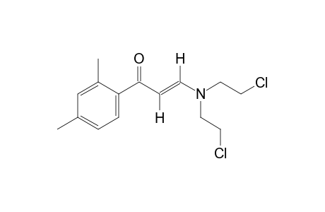 Trans-3-[bis(2-chloroethyl)amino]-2',4'-dimethylacrylophenone