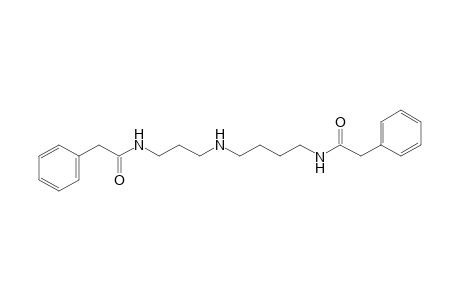 2-phenyl-N-{4-{[3-(2-phenylacetamido)propyl]amino}butyl}acetamide