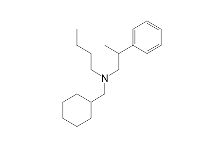 Butylcyclohexylmethyl(2-phenylpropyl)amine