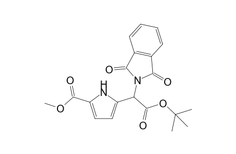 5-(2-tert-butoxy-2-keto-1-phthalimido-ethyl)-1H-pyrrole-2-carboxylic acid methyl ester