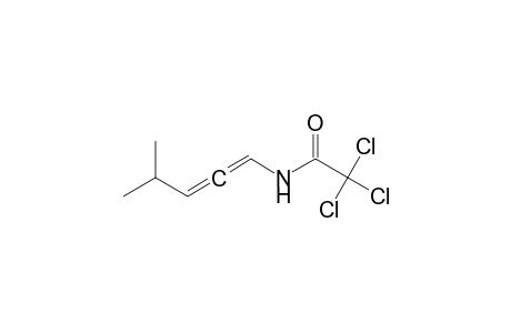 Acetamide, 2,2,2-trichloro-N-(4-methyl-1,2-pentadienyl)-