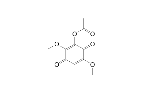 2-ACETOXY-3,6-DIMETHOXY-1,4-BENZOQUINONE