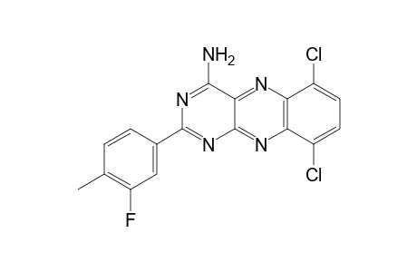 4-Amino-6,9-dichloro-2-(3-fluoro-4-methylphenyl)benzo[g]pteridine