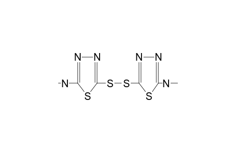 Bis(5-methylamino-1,3,4-thiadiazol-2-yl)-disulfide