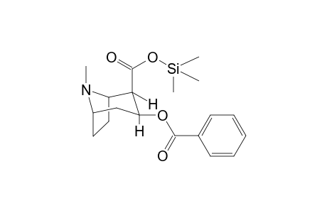 Cocaine-M (benzoylecgonine) TMS