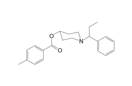 1-(1-Phenylpropyl)piperidin-4-yl 4-methyl benzoate