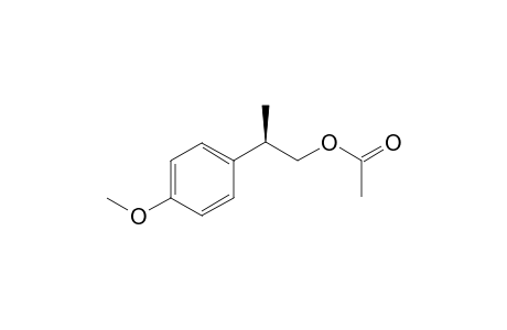 Acetic acid (R)-2-(4-methoxy-phenyl)-propyl ester