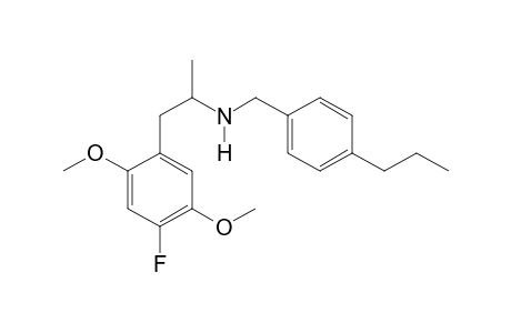 N-(4-Propylbenzyl)-1-(2,5-dimethoxy-4-fluorophenyl)propan-2-amine