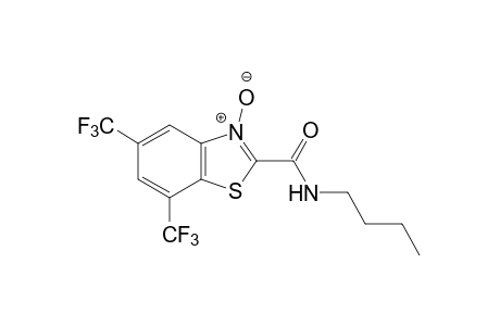 5,7-bis(trifluoromethyl)-N-butyl-2-benzothiazolecarboxamide, 3-oxide