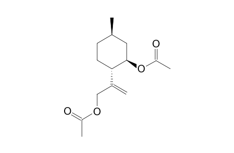 2-[(1S,2R,4R)-2-acetoxy-4-methyl-cyclohexyl]allyl acetate