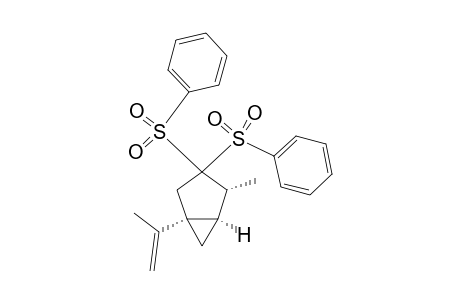 3,3-bis(Phenylsulfonyl)-4-methyl-1-(1'-methylethenyl)bicyclo[3.1.0]hexane