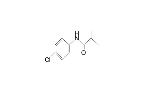 Propanamide, N-(4-chlorophenyl)-2-methyl,; propionanilide, 4'-chloro-2-methyl-