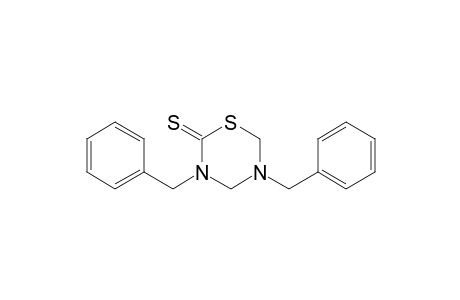 3,5-dibenzyltetrahydro-2H-1,3,5-thiadiazine-2-thione