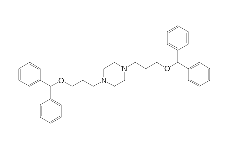 1,4-bis[3-(Diphenylmethoxy)propyl]piperazine