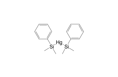 Mercury, bis(dimethylphenylsilyl)-