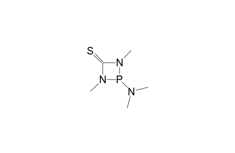 2-Dimethylamino-1,3-dimethyl-1,3-diaza-2-phosphetidin-4-thione