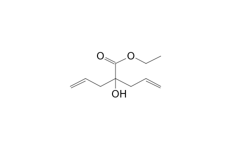 Ethyl 2-(prop-2'-ene)-2-hydroxypent-4-enoic acid